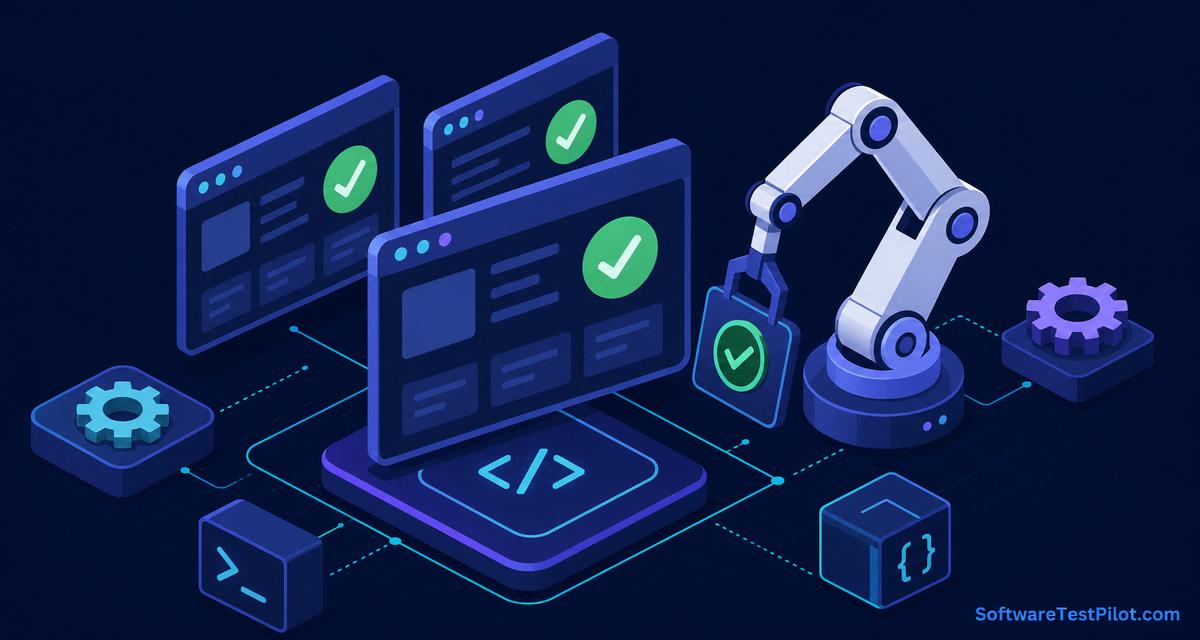 Test automation complete guide 2026 — pyramid, tool selection, CI, flakiness, ROI.